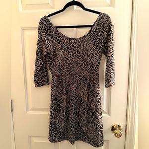 Xhilaration leopard dress